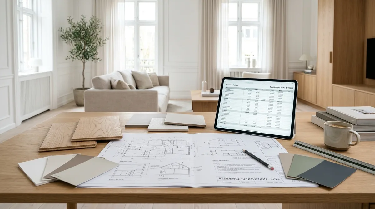 Budget rénovation maison : combien prévoir au m2 en 2026 ?