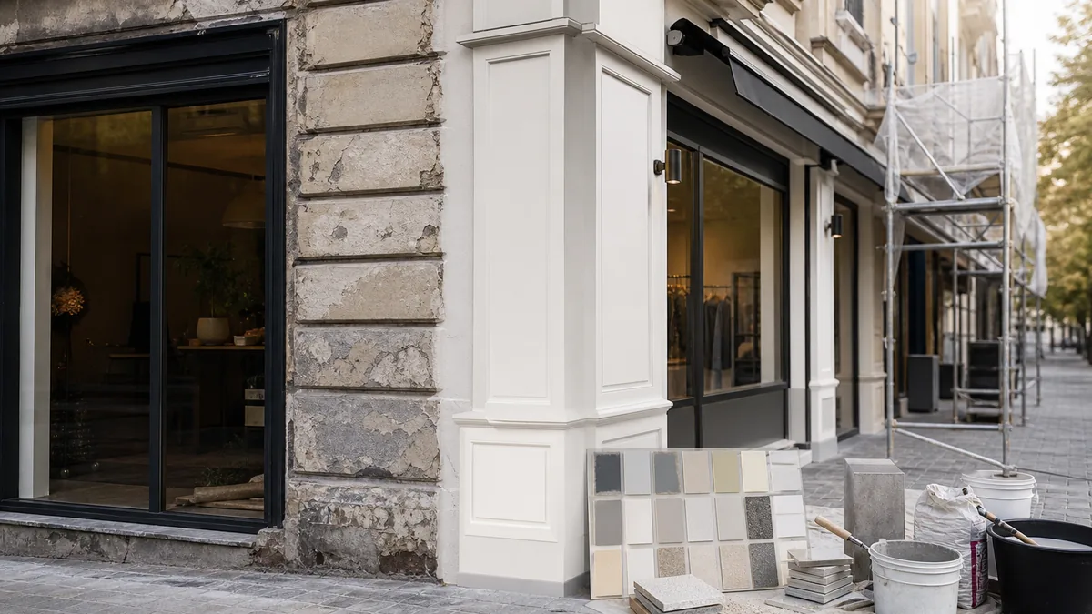 Rénovation façade commerce : guide complet 2026