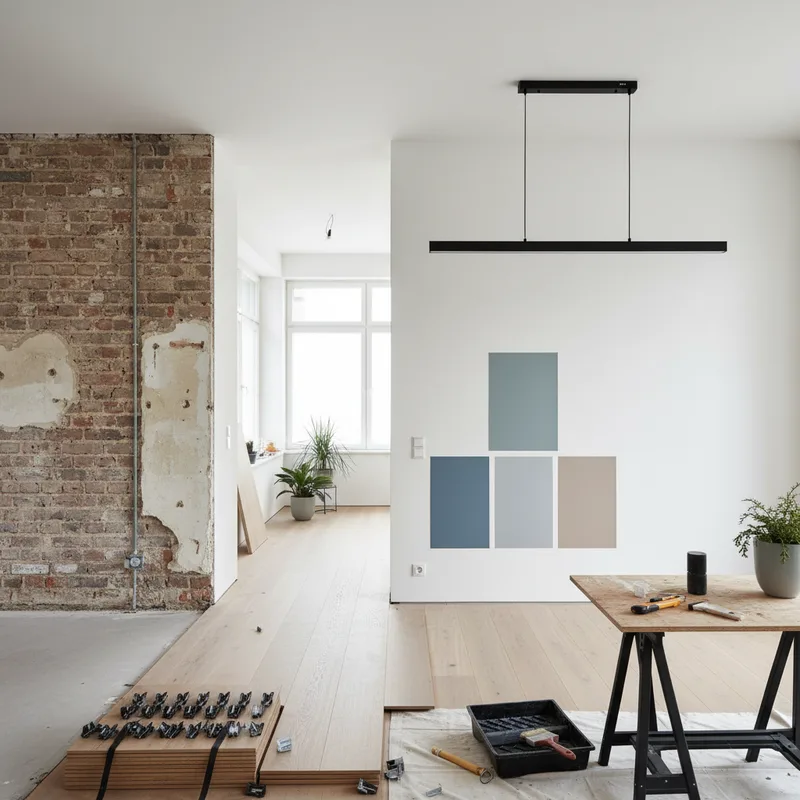 Rénovation intérieure maison : budget, ordre des travaux et conseils